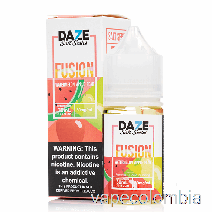 Vape Kit Completo Sandía Manzana Pera - 7 Sales Daze - 30ml 30mg